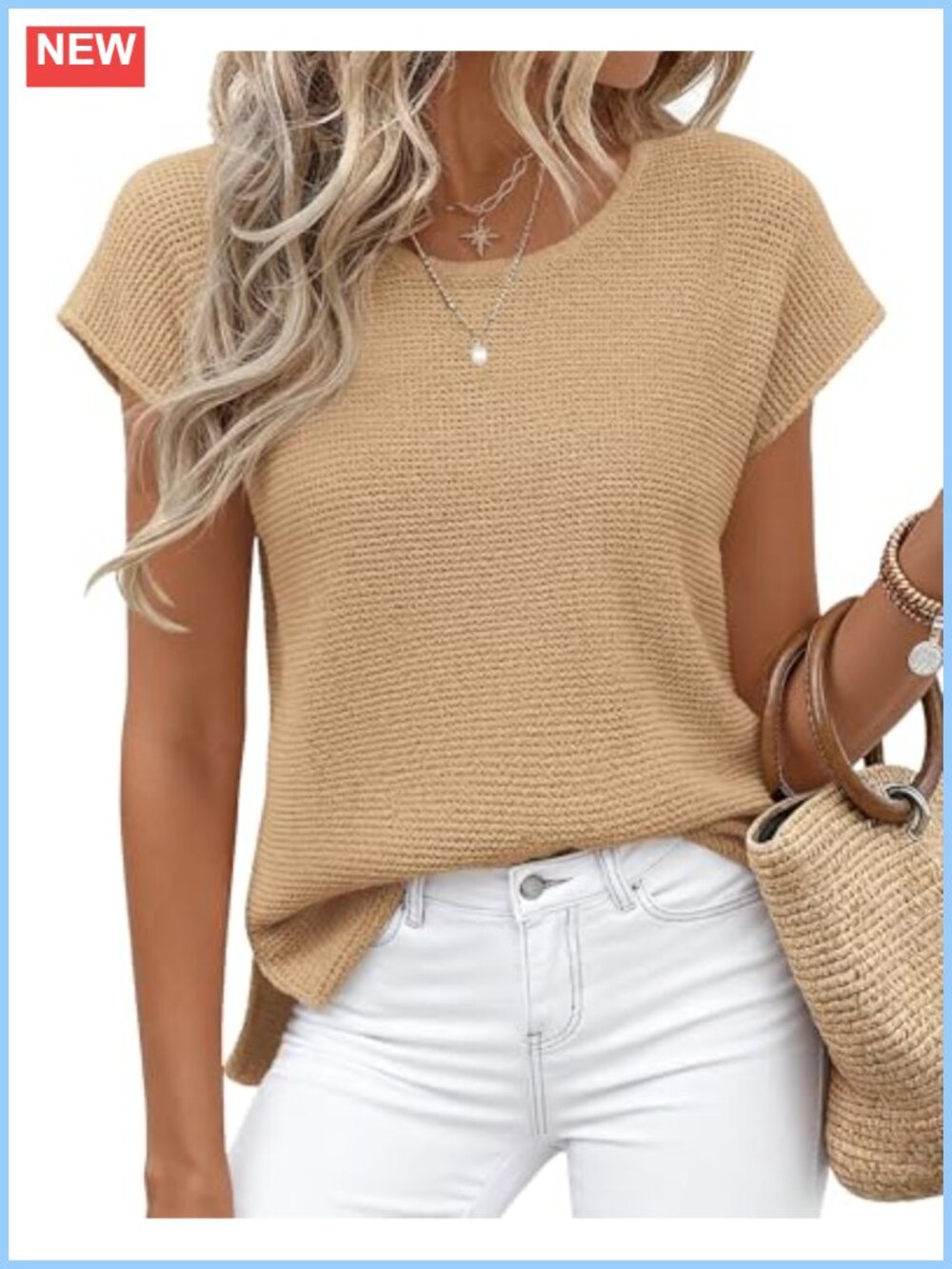 BTFBM Sweater Vest Women Cap Sleeve Tops Knit